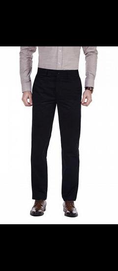 Ivory Large Grid Mens Suits Sale | Two Button Flap Pocket Leisure Suits for Men_5