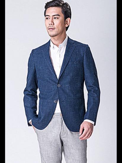 Dark Blue Business Jacket for Men | Blazer_3