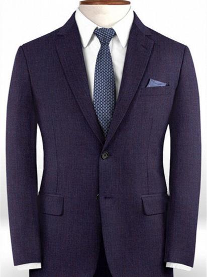 Cohen Simple Formal Men Suits with Two Buttons_1