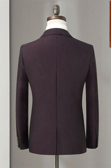 Oscar Purple Slim Fit Formal Business Men Suits Online_2