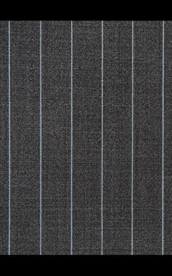 New Smoking Gray Men Suits For Business | Modern Striped Notch Lapel Tuxedo Online_4