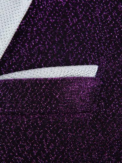 Shiny Purple Sequin Blazer Online | Peak Lapel Glitter Prom Men Suits_3